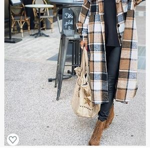 😎Long brown flannel "BASIC" *summer price drop*